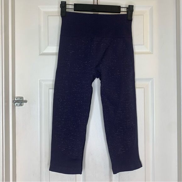 Lululemon free to be seamless crop leggings Size 4 - Picture 1 of 9